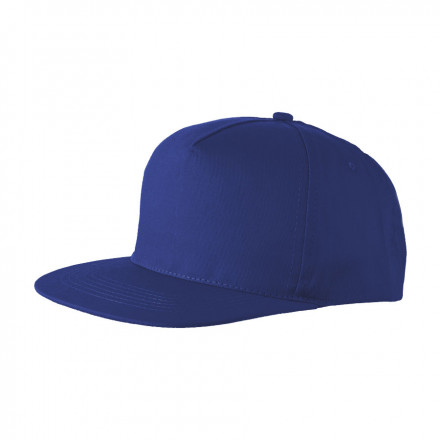 CASQUETTE HIP-HOP 'WEST' - bleu royal