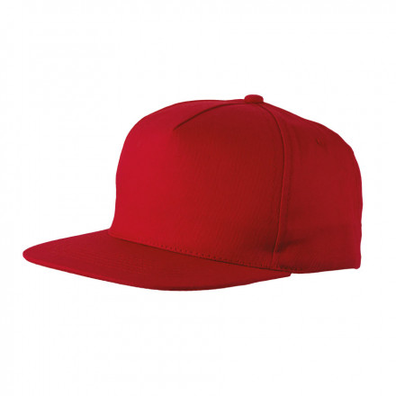 CASQUETTE HIP-HOP 'WEST' - rouge
