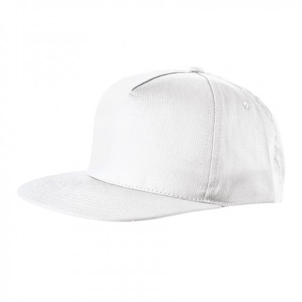 CASQUETTE HIP-HOP 'WEST' - blanc