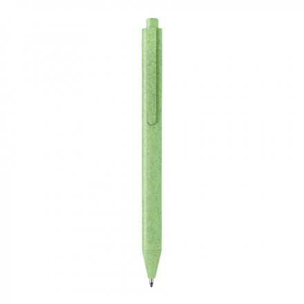 STYLO ECOLOGIQUE PERSONNALISABLE 'STRAW' - vert